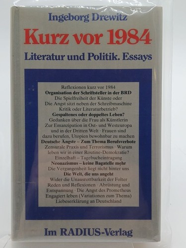 Kurz vor 1984