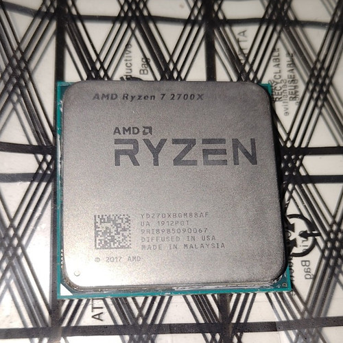 Amd ryzen 2700x - 7,
