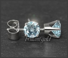 Ohrstecker 585 Gold, Topas