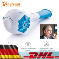 Lungentrainer Atemtrainer Atemübungsgerät System Lungen Trainieren für COPD CHF