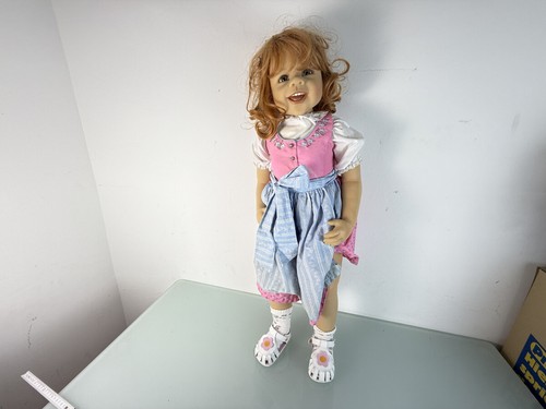 Künstlerpuppe puppe monika - künstlerpuppe,