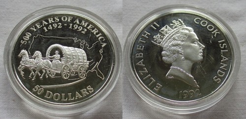Dollar silbermünze cook - dollar,