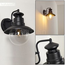 schwarze Aussen Wand Lampen
