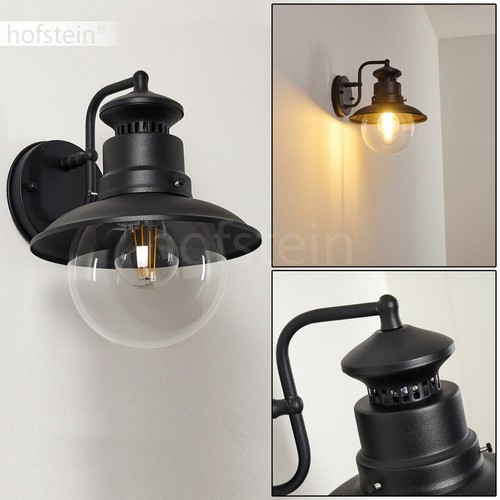 Schwarze aussen wand lampen - schwarze,