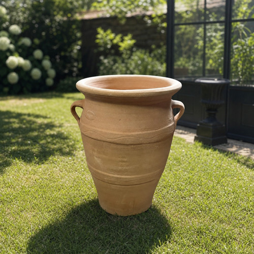 Terracotta amphore olea cm - terracotta,