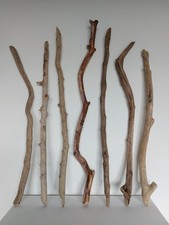 Treibholz 7 XL Äste Hölzer Ast L 80 - 94 cm Deko Basteln Schaufenster  Advent