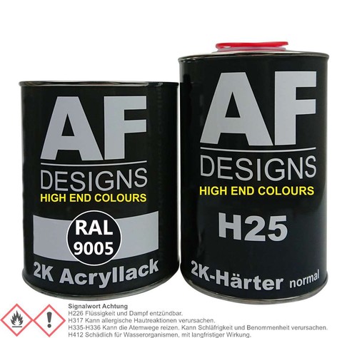 Lack set ral 9005 - ral,