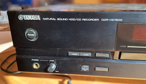 Yamaha cdr 1500 - yamaha, cdr-hd