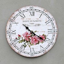 Rosen vintage küchenuhr - vintage,