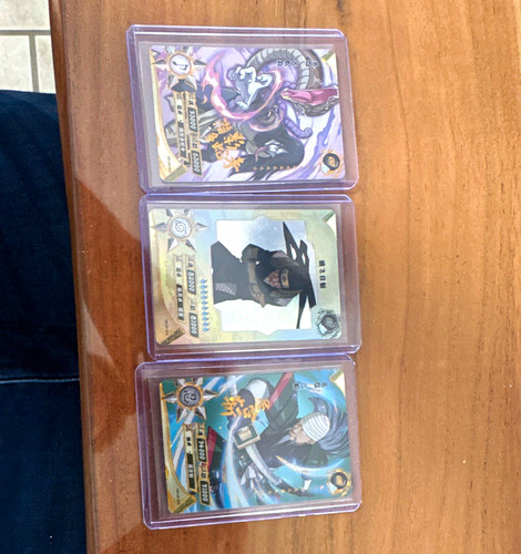 Naruto trading cards - trading, 3x