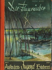 Aufwärts-Jugend-Bücherei Konvolut 5 Abenteuer-Hefte Groschenhefte Schmöker, 1947