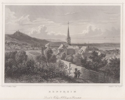 Bensheim gesamtansicht - bensheim,
