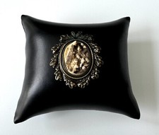 Vintage Modeschmuck Anstecker OWA Charivari mit Hirschhorn