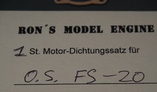 Gehäuse-Dichtungssatz für Modellmotor OS FS-20