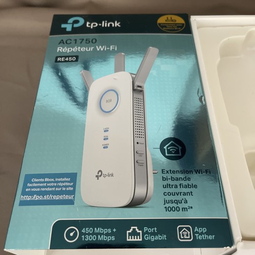 Link re450 ac1750 dual band - tp-link,