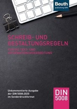 Schreib- und Gestaltungsregeln für die Text- und Informationsverarbeitung Unk...