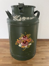 Vintage Milchkanne Bauernmalerei Handbemalt Gross Deko