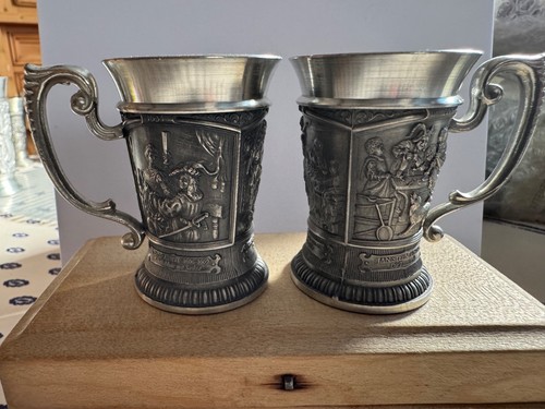 Vintage wmf zinn schnapsbecher - vintage,