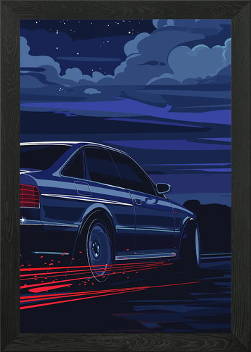 Blaues auto bei - auto,