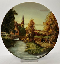 Freiberger Porzellan - Sachsen - Zierteller / Wandteller