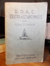 D.D.A.C. Zeltplatznachweis