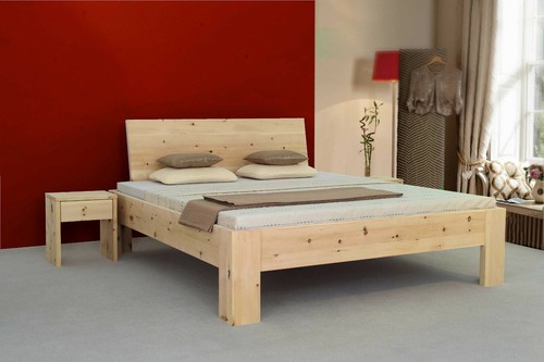 Zirbenbett clara 200x200 - 200x200, cm