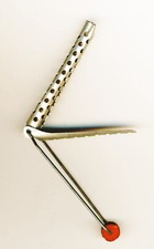 historischer Klammer LOCKENWICKLER ? der 20/ 30/40/ 50er ?  ALU ? etwas verbogen