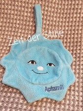 APTAMIL Schmusetuch Kuscheltuch YVONNE blau 15 cm