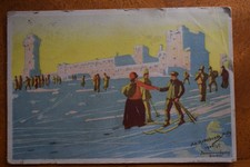 Ak Sonnenaufgang Brocken,  Eigenkarte Brocken-Hotel,  Ad. Rettelbusch, Magdeburg