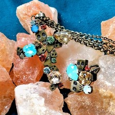 Konplott Pirates In Paris / Gothic Parisbienne Halskette Messing Multi