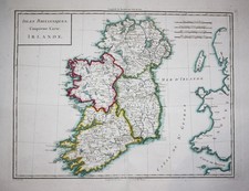 Ireland Irland Irlande Karte