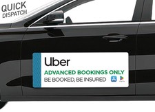 X2 Uber Taxi Türmagnet /