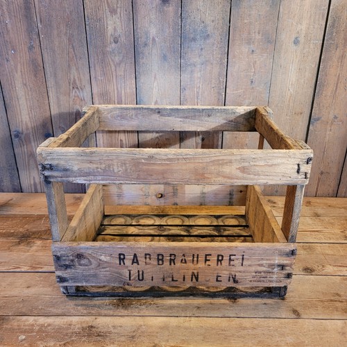 Alter bierkasten radbrauerei - alter,