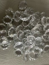 Murano Glas Pampille / 12-eck Dodekagon 65mm Vollschliff 19. Jahrhundert