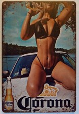 Corona Bier Vintage Retro