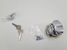 Harley-Davidson Universal  NOS Dash Mount Zündschloss/ Zündschalter Custom Chrom