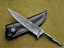  Damast Messer,Klingen Gürtel