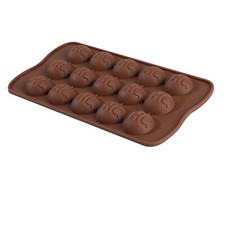 Halbkugel runde Silikonschokoladenform Nicht-Stick-Form für Schokolade 15 Gitte