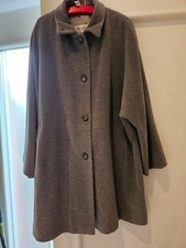 Damen Mantel, hellgrau, 40%