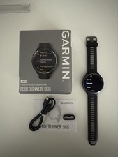 Garmin Forerunner 965 47,1mm Kunststoffgehäuse mit Silikonarmband - Schwarz...