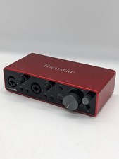Focusrite scarlett 2i2 gen - 2i2, 3.