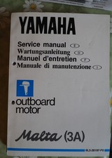 Wartungsanleitung/Werkstatthandbuch Yamaha Malta (3A)