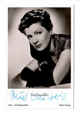 134- Autogrammkarte Ruth