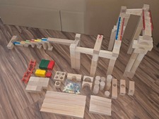 Großes HABA Holz Kugelbahn