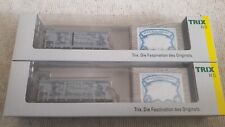TRIX 24714  Zwei Museumswagen 2014 "E. Heinrichsen Zinnfiguren"  - wie Neu / OVP