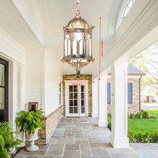 Antik Außen Hängelampe