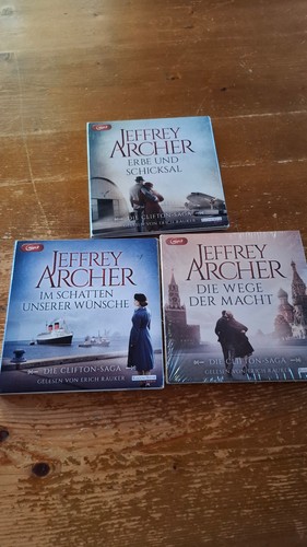 Hörbücher jeffrey archer - 3, hörbücher,jeffrey