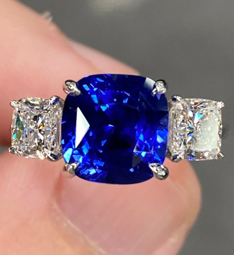 Royal blue ceylon saphir - blue,