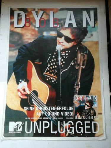 Plakat bob dylan1995 unplugged - plakat,