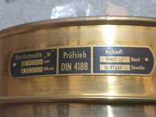 Messing Prüfsieb Analysensieb